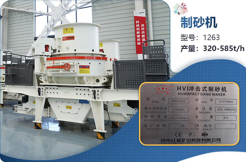 1263制砂機(jī)時(shí)產(chǎn)多少噸？?jī)r(jià)格多少？